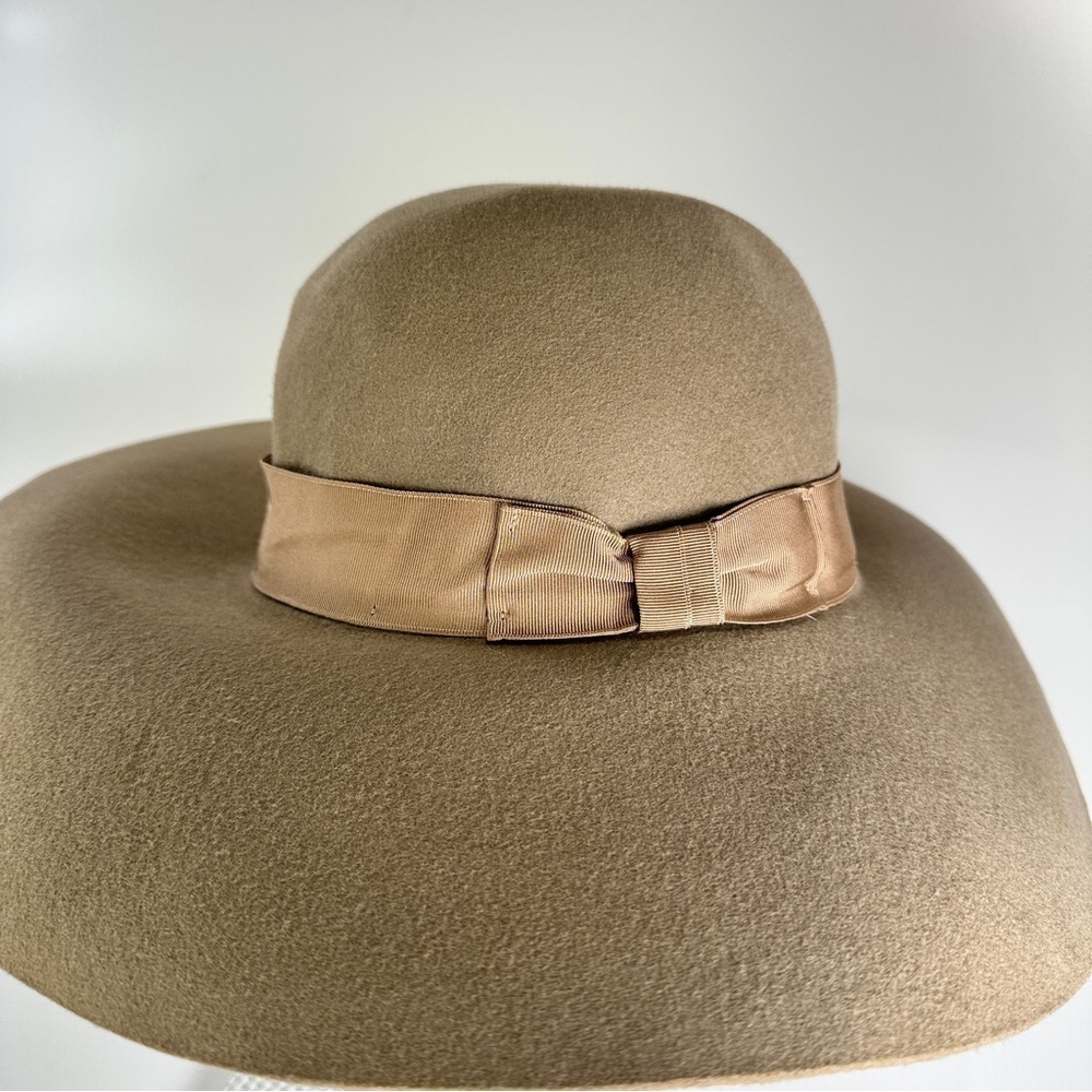Stetson Women’s Soft Wide Brim Wool Felt Hat Tan Large - Picture 3 of 14